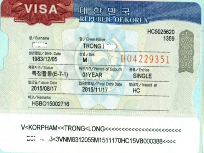 Danh sách các ngành học không được chuyển visa E7(ở lại Hàn làm lâu dài)