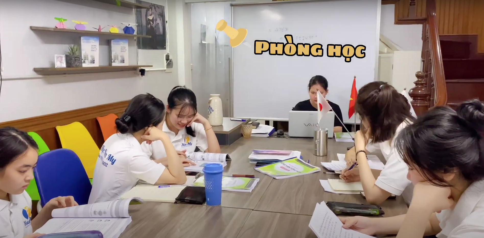 Lớp học tiếng Hàn tại Nam My